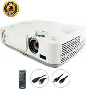 NEC NP-M311X 3LCD Projector Professional  3100 ANSI Lumens  1024x768 HD 1080p HDMI Home Theater Streaming with Accessories bundle