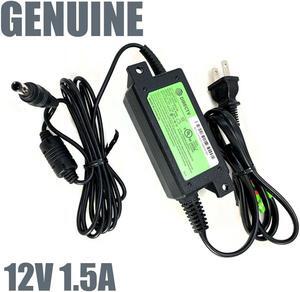 Genuine Directv 12V 1.5A 18W AC Adapter Power Supply EPS10R0-15 EPS10R1-15 EPS10R3-15 EPS10R4-15 for At&t 4K Genie Mini Client Receiver H25  H25-100  H25-500  H25-700 C31 C31-700 Solid Black OEM