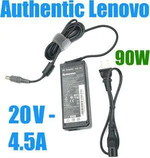Original AC Power Adapter Lenovo 20V 90W for Laptop R400 R500 E530 E40 w/PC OEM