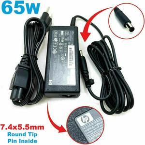 Genuine 65W AC Adapter Charger H6Y89AA 709985-002 724264-001 w/Cord OEM