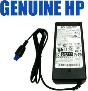 Genuine HP AC Power Adapter Power Supply 32V 2A 2000mA 0957-2262 080814-11 3 pin for Officejet Printers Wireless Pro 8000 8500A Plus Pro 8500 A909A A909G A909N  A910nN G K etc No Cord OEM