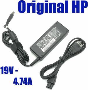 Original HP 90w Power Supply 19V 4.74A 519330-003 519330-004 574064-001 w/Cord