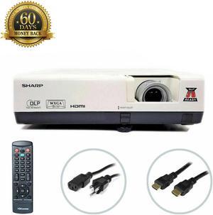 Sharp PG-D3050W DLP Projector 3000 ANSI HD 3D Gaming Cinema Professional 3D Professional HDMI 1080i 1280 x 800 with Accessories