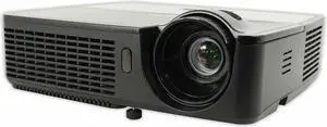 InFocus IN112 DLP Projector 3D 2700 ANSI HD 1080p HDMI SVGA 800 x 600, 2700 Lumens, Slim Design & Lightweight, BrilliantColor Tech, 3D Ready DLP Projector w/adapter