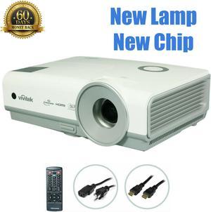 Vivitek D853W DLP Projector, NEW Lamp - NEW Chip, 3200 ANSI HD HDMI 3D 1280 x 800