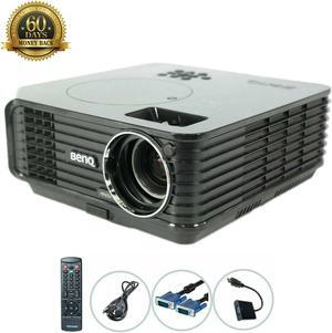 Benq MP622C DLP Projector 2200 ANSI HDMI-adapter HD 1080i  1024 x 768 w/Remote TeKswamp