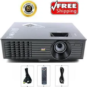 ViewSonic PJD6253 DLP Projector 3500 ANSI Home Theater 3D Ready Office HD HDMI with Accessories ViewSonic PJD6253 DLP Projector 3500 ANSI Home Theater 3D Ready Office HD HDMI with Accessories