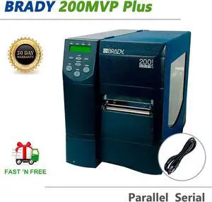 Brady 200MVP Plus Thermal Transfer Label Printer Serial Parallel