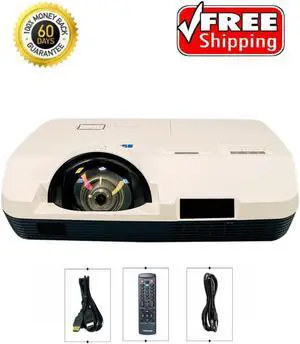 Boxlight P12 LIWN DLP Projector UST 3700 ANSI Full HD 3D Interactive 1080p HDMI