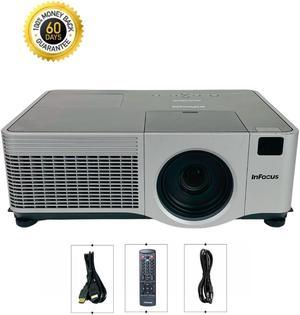 InFocus IN5102 3LCD Projector 4000 Lumens HDMI 1080p with Accessories Bundle (Power Cable, HDMI Cable, Remote)