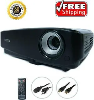 BenQ MX522 DLP Projector 3000 ANSI HD 1080p Cinema 3D HDMI w/Remote Included
