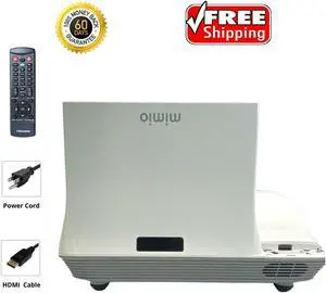MimioProjector 280 Ultra-Short Throw DLP Projector 3000 ANSI Professional Bundle