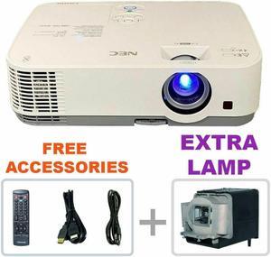 NEC ME331X 3LCD Projector Home Theater + EXTRA LAMP (Bundle)