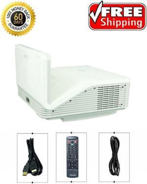 SMART UF70 DLP Projector Bright Ultra Short Throw HDMI HD 1080i LAN 3000 ANSI Lumens	1024x768  w/Bundle