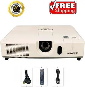 Hitachi CP-X5021N 3LCD Projector 5000 ANSI Large Venue 1080p 1024 x 768 HDMI w/Bundle