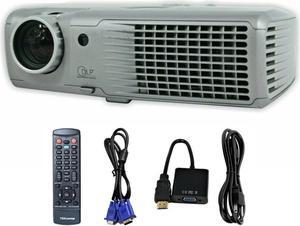 Dell 2300MP DLP Projector 2300 Lumens HD HDMI-Adapter 1080i Remote TeKswamp