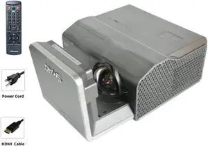 Smart UF75w DLP Projector Ultra Short-Throw 2500 Lumens Interactive HDMI Remote