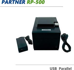 Partner RP-500 Compact Thermal POS Receipt Printer USB Parallel with AC Adapter