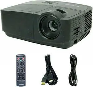 InFocus IN2124a DLP PROJECTOR PROFESSIONAL 3500 ANSI HDMI HD 1080p w/ACCESSORIES