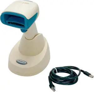 Honeywell 1902 Barcode Scanner with Cradle Dock CCB01-010BT w/USB Cable 1902HHD-5-COL-INT