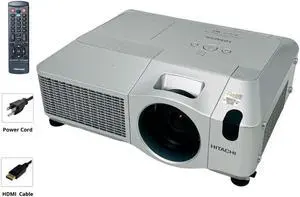 Hitachi CP-X809 3LCD Projector Large Spaces 5000 ANSI Professional HD HDMI Bundle