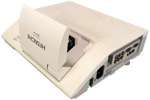 Hitachi CP-A222WN 3LCD Projector 2200 ANSI Ultra Short-Throw HD 1080p HDMI with Accessories