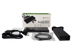 NetPatibles DOS-UBC-12P-01B-NP 12-in-1 Universal Dock Station USB-C w/Bundle NetPatibles DOS-UBC-12P-01B-NP 12-in-1 Universal Dock Station USB-C w/Bundle