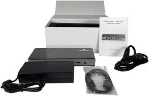 Netpatibles DOS-TB3-10P-01B-NP Thunderbolt 3 Dual Display 4k Dock Station Netpatibles DOS-TB3-10P-01B-NP Thunderbolt 3 Dual Display 4k Dock Station
