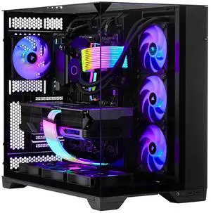 TECHNOID IGNITE Gaming PC - GeForce RTX 5070 Ti - AMD Ryzen 7 7800X3D - 32GB DDR5 - 2TB SSD - Win 11 HOME - AI Ready - VR Compatible