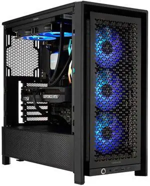 TECHNOID Ultimate Gaming PC - GeForce RTX 5080 - AMD Ryzen 7 9800X3D - 64GB DDR5 - 2TB SSD - Win 11 HOME - AI Ready - 850w 80 Plus Gold PSU - VR Compatible - Black