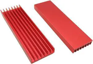 6mm Aluminum Cooling Heat Sink Thermal Pads Heat Dissipation Radiator for M.2 for NGFF SATA PCI-E for NVME M2 SSD Heatsink