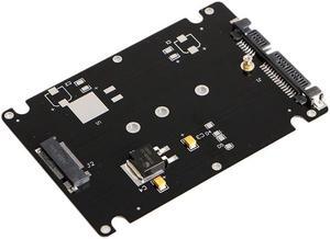 B+M Key Socket 2 M.2 NGFF (SATA) SSD to 2.5 SATA Adapter Card with Case New