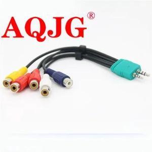 20CM 5RCA Female to 2.5mm+3.5mm male Audio Video Cable Adapter Connector for Samsung LCD TV dedicated
