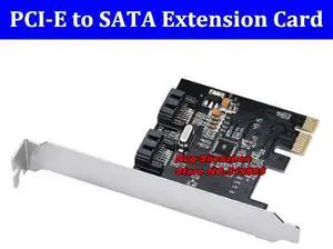 JMB362 PCI-E to SATA extender card PCIE to Serial Port Hard Disk CD-ROM adapter support  plug-in
