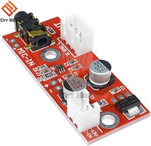 MAX9812 Microphone Amplifier Board module Micro Speaker 3V/5V/12V Audio Voice Sound Board AMP DIY Electron Kit volume control