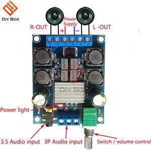 TPA3116D2 Amplifier Board 50W+50W 2.0 Channel Stereo Digital Audio Power AMP Subwoofer Bass Board Volum Control