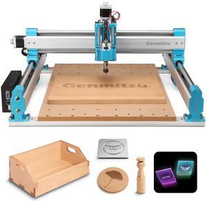 CNC Router Machine 4040-PRO for Metal Acrylic Cutting Milling, GRBL Control, Lead Screw Driven, 3 Axis Engraving, Working Area 15.7 x 15.7 x 3.1