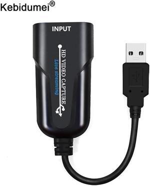 USB 3.0 Video Capture Device Grabber Recorder HD USB Video Capture Card for PS4 DVD Camera Live Streaming