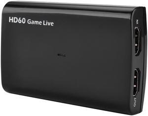HD60 Game Live 1080P Full HD Video Capture Card USB 3.0 Capture Adapter For Live Streaming Microsoft for Mac for VLC,Xsplit,OBS