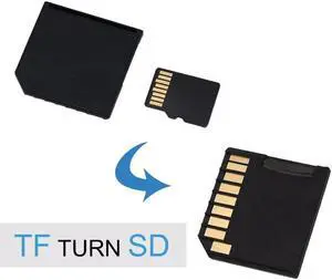 Portable Mini Short SDHC TF SD Card Adapter Flash Drive for MacBook Air TF Card Memory Adapter Drive Secure Digital Card Adapter