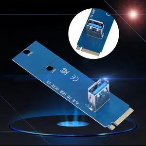 M.2/NGFF to USB3.0 Port PCI-E Notebook Smartphone Expansion Graphic Extender Card Converter for Bitcoin Miner Mining
