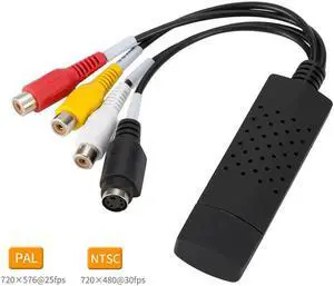 Digital Audio Capture Card USB 2.0 Video TV VHS to DVD Set Converter Household Computer Safety Parts for Windows