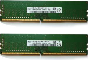Hynix HMA81GU6AFR8N-UH 16GB (2X8GB) DDR4 2400MHz Desktop PC RAM - PC4-19200 PC4-2400T - Memory 288pin DIMM