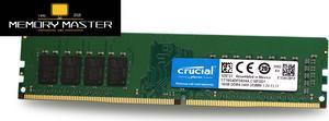 NEW Crucial CT16G4DFD824A 16GB DDR4-2400 UDIMM CP4-19200 Desktop Memory Module CL17 PIN-288