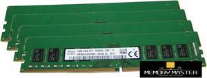 SK Hynix 64GB(4X16GB) HMA82GU6DJR8N-XN DDR4 3200 2Rx8 PC4-3200AA UB2 Desktop PC Memory