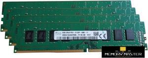 Hynix 32GB(4X8GB) DDR4-2133 PC4-17000 288-PIN HMA41GU6AFR8N-TF Desktop Memory