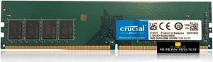 Crucial CT8G4DFS8266.M8FE 8GB 1x8GB PC4-21300 DDR4-2666MHz UDIMM 288-PIN Desktop Memory Ram