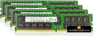 SK hynix 256GB(4X64GB) CP4-25600 HMAA8GR7AJR4N-XN TD AA 2Rx4 DDR4-3200AA Server Memory RAM Registered REG Memory 1.2V PIN-288