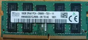 HYNIX 32GB(2X16GB) DDR4 ECC PC4-21300 2666MHz 2Rx8 Server Laptop Memory HMA82GS7CJR8N-VK PIN-260