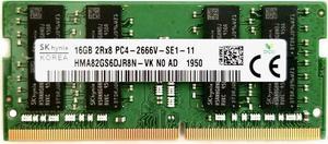 Hynix 16GB HMA82GS6DJR8N-VK  2666MHz DDR4 RAM is SODIMM PC4-21300 Mac Mini iMac Memory